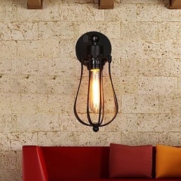 Kreativ Personlighet Dekorativ Smijern Retro Grapefruktvegglampe