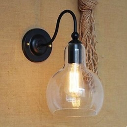 Moderne Restaurantpynt Vegglampe Smijernsglass