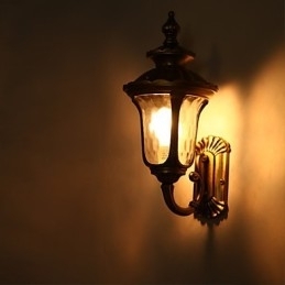 Hagevilla Høykvalitetslampe Arkaisk Kreativ Vintage Vegglampe