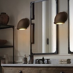 Loft Personlighet Vintage Bardisk Vannrør Vegglampe Spotlys Tomtebelysning Trappe Balkonglampe