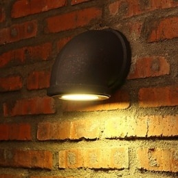 Loft Personlighet Vintage Bardisk Vannrør Vegglampe Spotlys Tomtebelysning Trappe Balkonglampe
