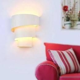 Høy Kvalitet, Moderne Motedesign, Spiralvegglampe, Kreativ Vegglampe