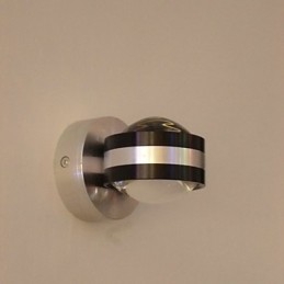 Trappelys Dobbeltsidig Aluminium Vegglampe Moderne Samtids Metall