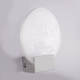Akryl Vegglampe Pvc Vegglampe Moderne Samtids Metall