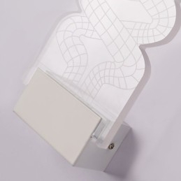 Akryl Vegglampe Pvc Lampelampe Chip Moderne Samtids Metall