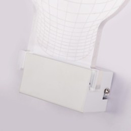 Akryl Vegglampe Pvc Lampelampe Chip Moderne Samtids Metall