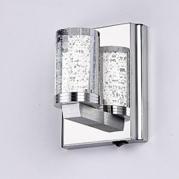 Mini Vegglampe 1 Lys Kunstnerisk Rustfritt Stål Med Stelebelegg