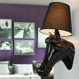 Vegglampetter Moderne Samtids Resin