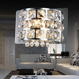 Krystall Vegglamper Moderne Samtids G4 Metall