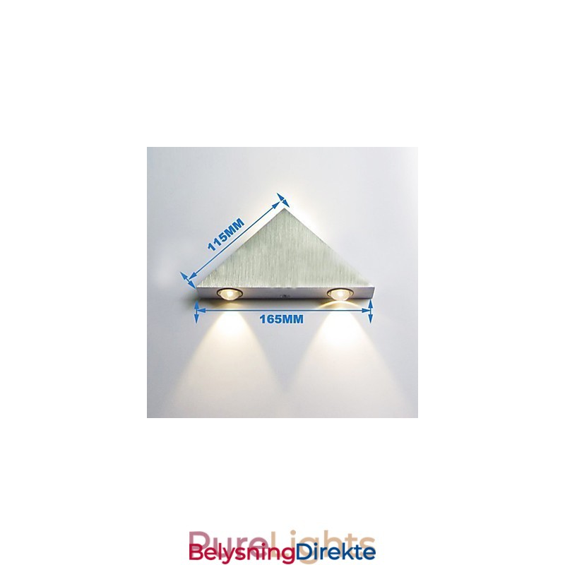 Innfelt Vegglampe Moderne Samtids Metall