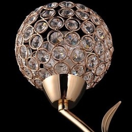 Krystall Vegglampe Lesevegglamper Moderne Samtids Metall