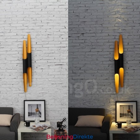 Moderne Samtids Stue Spisestue Soverom Vegglamper Vegglamper