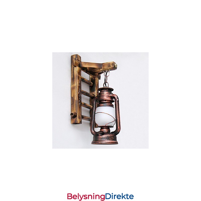 Kinesisk Retro Nostalgi Kreativ Belysning Parafinlampe Lanterner Vegglampe Vegglampe