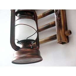 Kinesisk Retro Nostalgi Kreativ Belysning Parafinlampe Lanterner Vegglampe Vegglampe