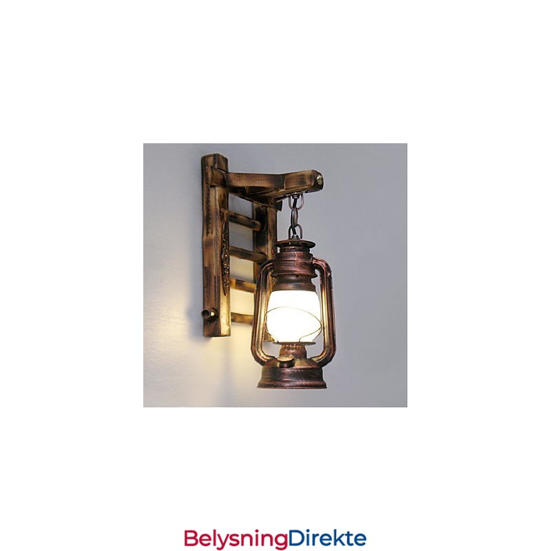 Kinesisk Retro Nostalgi Kreativ Belysning Parafinlampe Lanterner Vegglampe Vegglampe