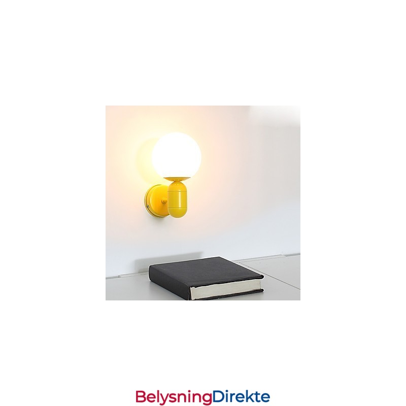 Moderne, Samtidsmalerifunksjon For Ministil, Øyebeskyttelse, Opplyst Vegglampe, Vegglampe