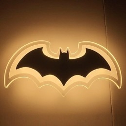 Moderne Akryl Flaggermusvegglampe Nattbordslampe Vegglampe Korridorlamperv