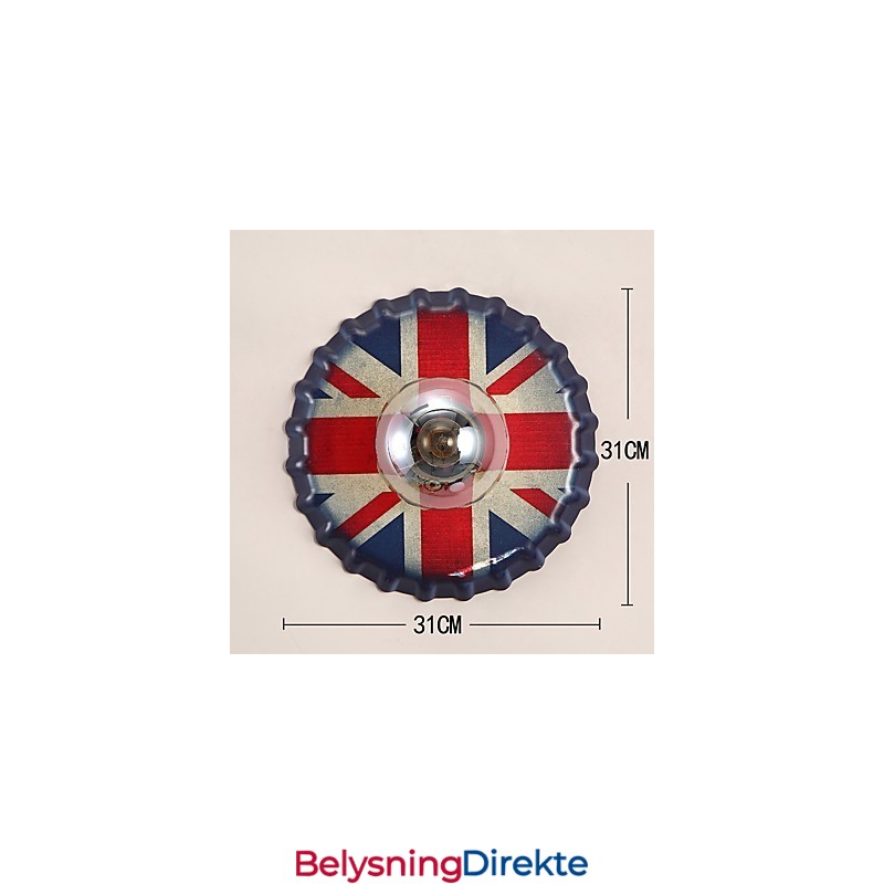 Tradisjonell Klassisk Rustikk Hyttelandlig Maling For Mini-Stil Omgivelseslys Vegglampe
