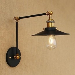Vegglampe I Messing, Vintage, Industriell Vegglampe, Hjemmebelysning, Innendørsdekor, Vegglampe