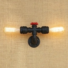 Landlig Retro-Maleri For Mini-Stil Omgivelseslys Vegglampe