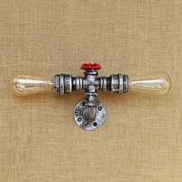 Landlig Retro-Maleri For Mini-Stil Omgivelseslys Vegglampe
