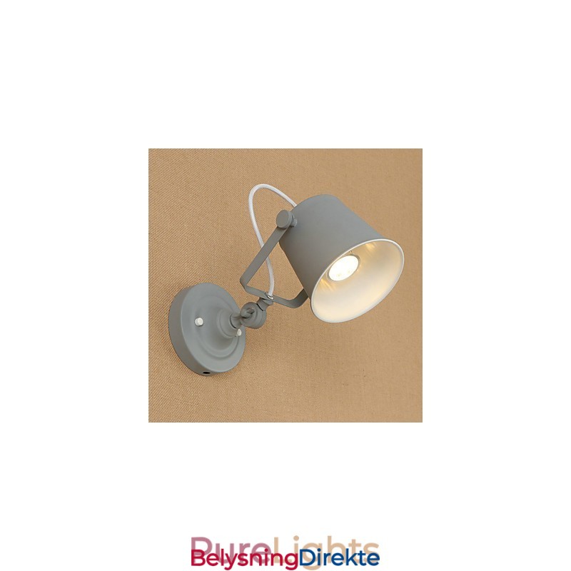 Landlig Retro-Maling Funksjon Justerbar For Svingarm Øyebeskyttelse Downlight Vegglamper Vegglampe