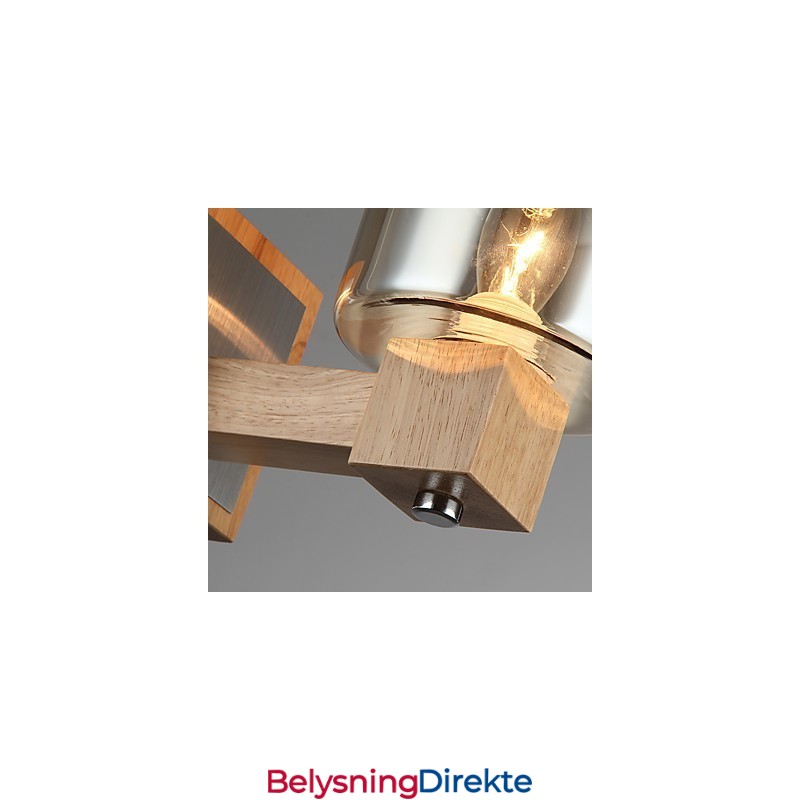 Moderne, Samtidskunstnerisk Svart Oksidfinish For Vegglampe Med Opplyst Belysning