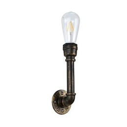 Rustikk Hytte Tradisjonell Klassisk Antikk Messing Vegglampe Vegglampe