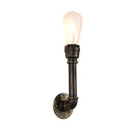 Rustikk Hytte Tradisjonell Klassisk Antikk Messing Vegglampe Vegglampe