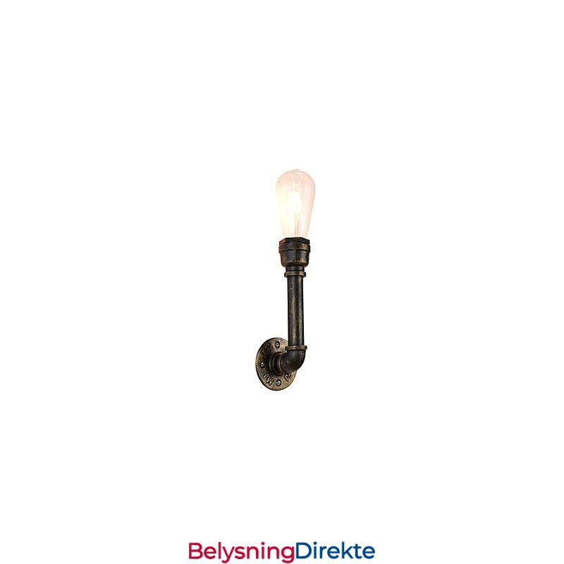 Rustikk Hytte Tradisjonell Klassisk Antikk Messing Vegglampe Vegglampe