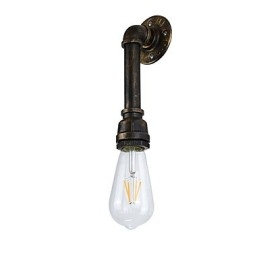 Rustikk Hytte Tradisjonell Klassisk Antikk Messing Vegglampe Vegglampe