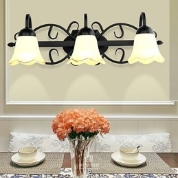 Rustikk Hytte Galvanisert Funksjon For Downlight Baderomsbelysning Vegglampe