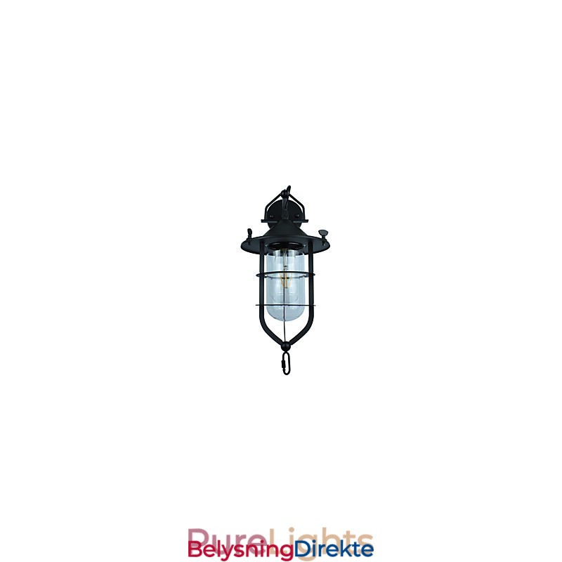 Lysmalt Stålvegglampe Dum Svart Amerikansk Kaffedekorasjon Retro Vegglampe Lyssabellampe På Vegg