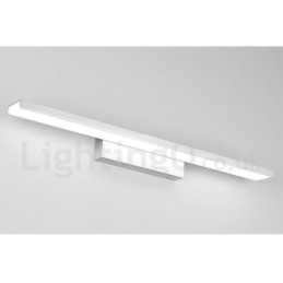 Ipmirror-Lampe Baderomslys Aluminiumsmaterialer Og Akrylvegglamper Sminkebelysning