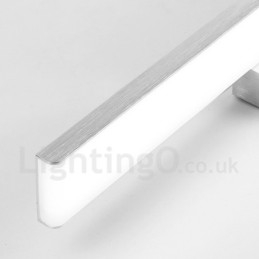 Ipmirror-Lampe Baderomslys Aluminiumsmaterialer Og Akrylvegglamper Sminkebelysning