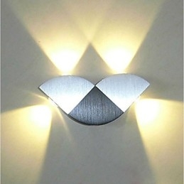 Flerfarget Integrert Nyhetsfunksjon For Mini-Stil Omgivelseslys Vegglampe Vegglampe Tilfeldig Farge