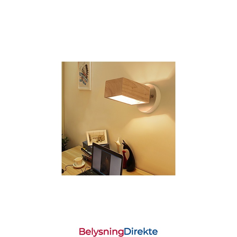 Moderne Samtidsstil Omgivelseslys Vegglampe Vegglampe