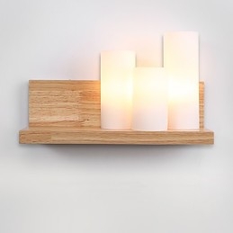 Enkel Landlig Funksjon For Mini-Stil Øyebeskyttelse Omgivelseslys Vegglampe Vegglampe
