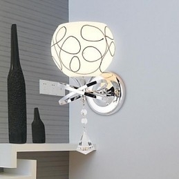 Moderne Samtidsstil Andre Funksjoner Opplyst Vegglampe Vegglampe