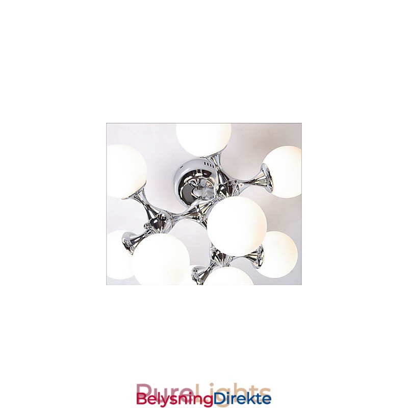 Kunstglasskulelampe