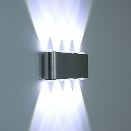 Moderne Vegglampe Til Innendørs Gang, Vegglampe I Aluminium, Dekorativ Belysning, Integrert