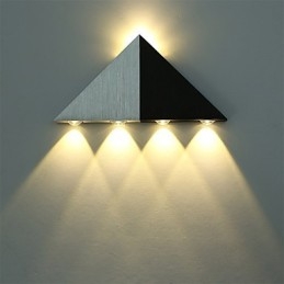 Moderne Trekantet Vegglampe Innendørs Gang Opp-Ned-Vegglampe Spotlight Aluminium Dekorativ Belysning For Studiorestaurant