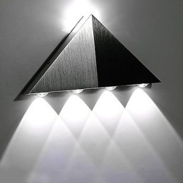 Moderne Trekantet Vegglampe Innendørs Gang Opp-Ned-Vegglampe Spotlight Aluminium Dekorativ Belysning For Studiorestaurant