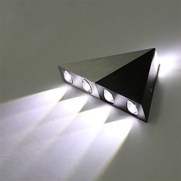 Moderne Trekantet Vegglampe Innendørs Gang Opp-Ned-Vegglampe Spotlight Aluminium Dekorativ Belysning For Studiorestaurant