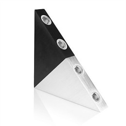 Moderne Trekantet Vegglampe Innendørs Gang Opp-Ned-Vegglampe Spotlight Aluminium Dekorativ Belysning For Studiorestaurant