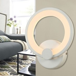 Moderne Vegglamper Stil Enkelhet Akryl Stue Gang Soverom Hotellrom Nattbordslampe