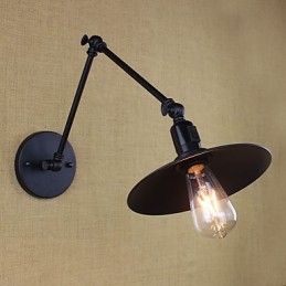 Rustikk Hyttemalingsfunksjon For Mini-Stil Svingarm Downlight-Vegglampetter