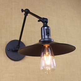 Rustikk Hyttemalingsfunksjon For Mini-Stil Svingarm Downlight-Vegglampetter