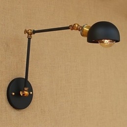 Nostalgisk Kreativ Restaurantbar Vegglampe Med Lang Arm