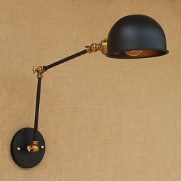 Nostalgisk Kreativ Restaurantbar Vegglampe Med Lang Arm